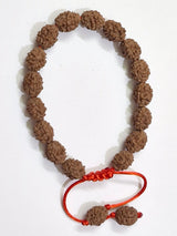 Focus Bracelet for Clarity & Memory – 4 Mukhi Rudraksha (27 Beads)