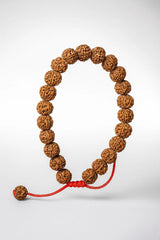 5 Mukhi Rudraksha Bracelet (27 Beads) – X-Ray Certified for Peace, Protection & Balance