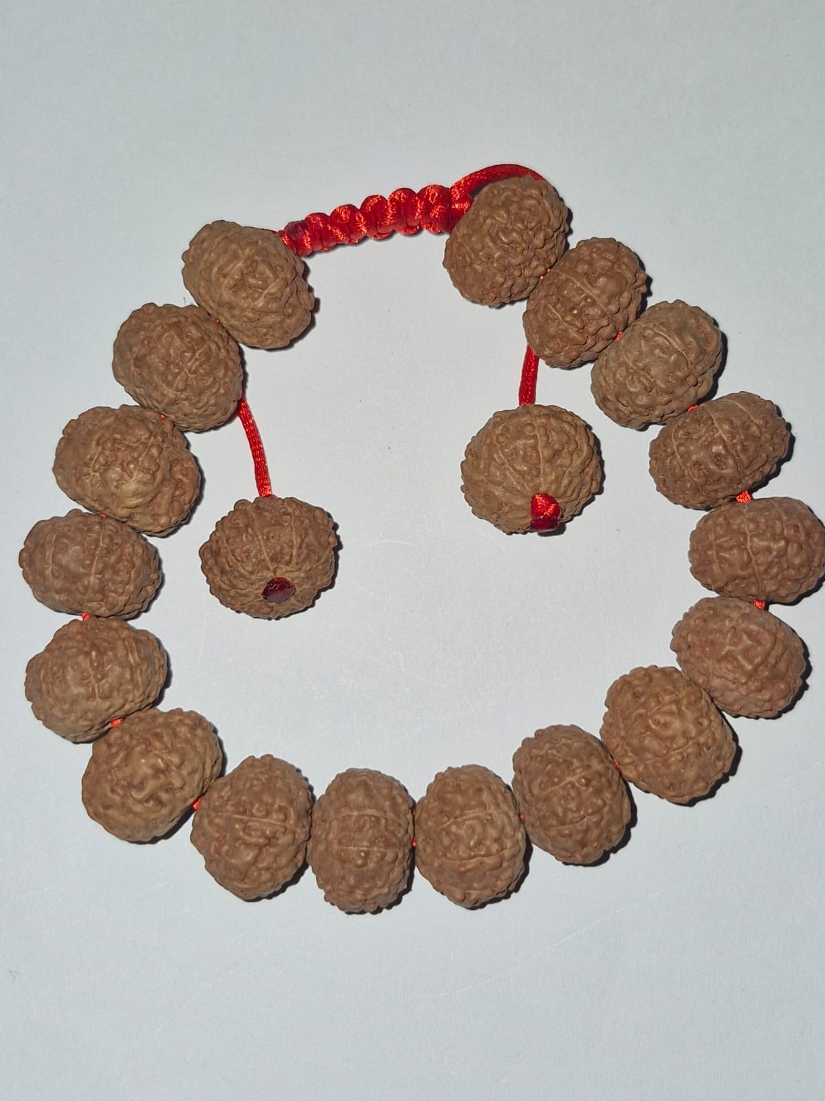 9 Mukhi Rudraksha Bracelet (27 Beads) – X-Ray Certified for Power, Protection & Confidence