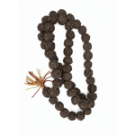 🕉️ 5 Mukhi Nepali Rudraksha Mala – 54 + 1 Beads (18–19 mm, Lab Certified & X-Ray Verified)