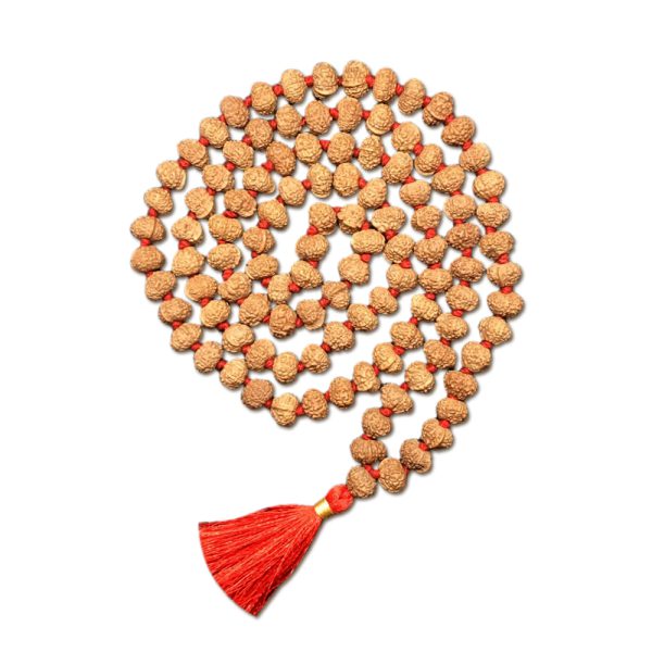 Ganesh Rudraksha Mala Indonesian 108 Beads (10mm-11mm)